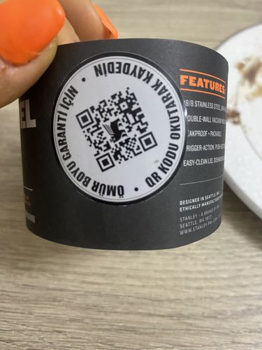 Customer photo review of Stanley 0.35 L The Trigger-Action Travel Mug Siyah