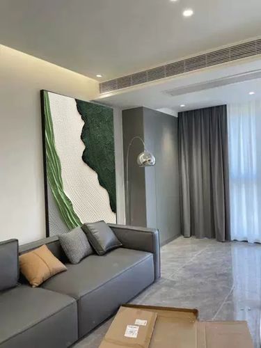 Customer review photo for Plaster Art Texture Painting #SG001