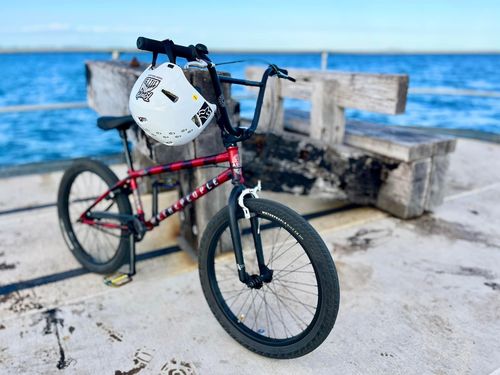 Customer photo review of Fox Flight Pro MIPS BMX Helmet