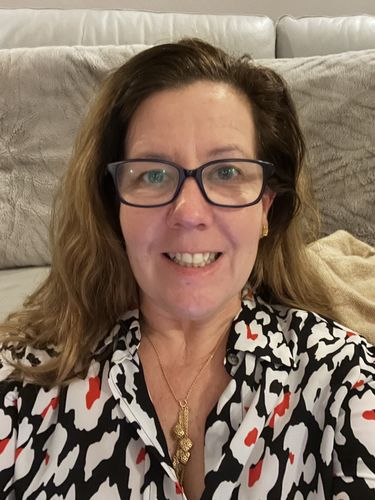 Customer photo review of Lattice Multi Pebble Necklace