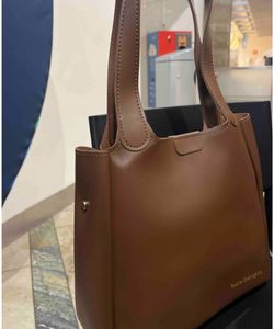 Customer photo review of Brown Belle Shoulder Bag