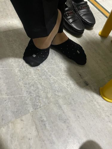 Akshita G. review of Classic Black No-Show image 1 out of 1