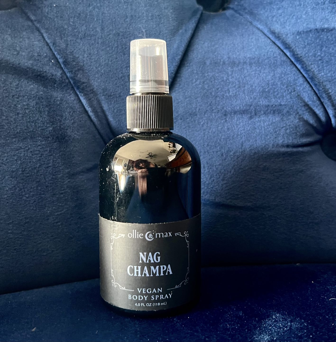 Customer photo review of Nag Champa Body Spray