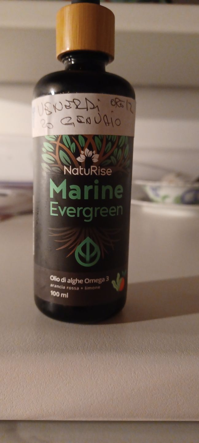 Customer photo review of Olio di alghe Omega 3 (100ml)