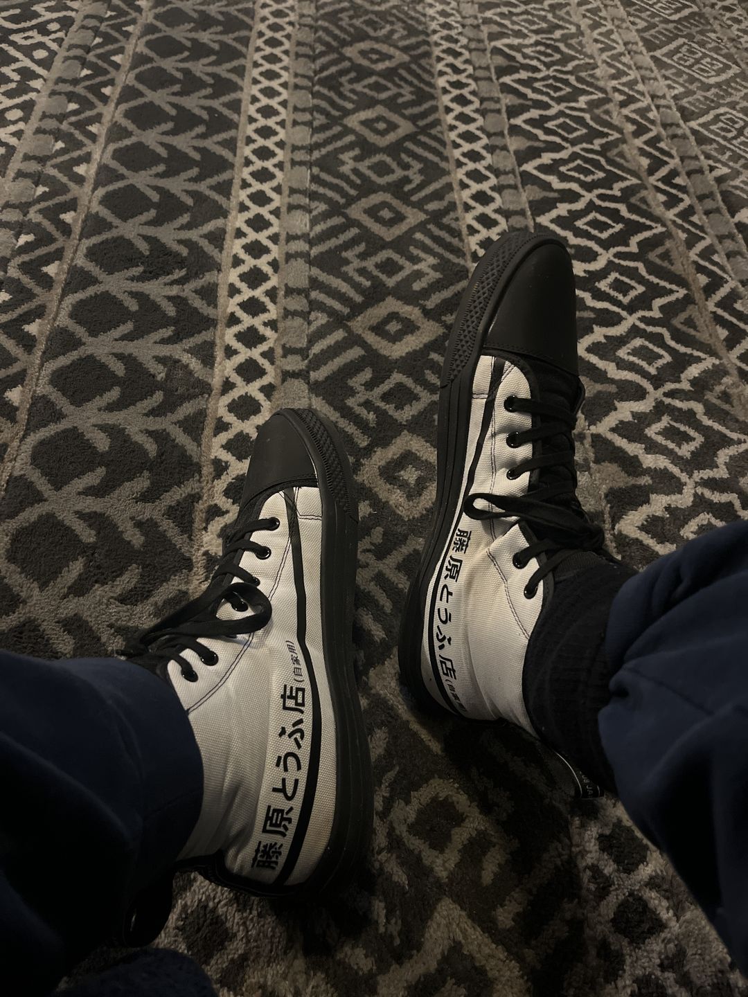 Customer photo review of HTXJPN Fuji2 High Top Sneakers