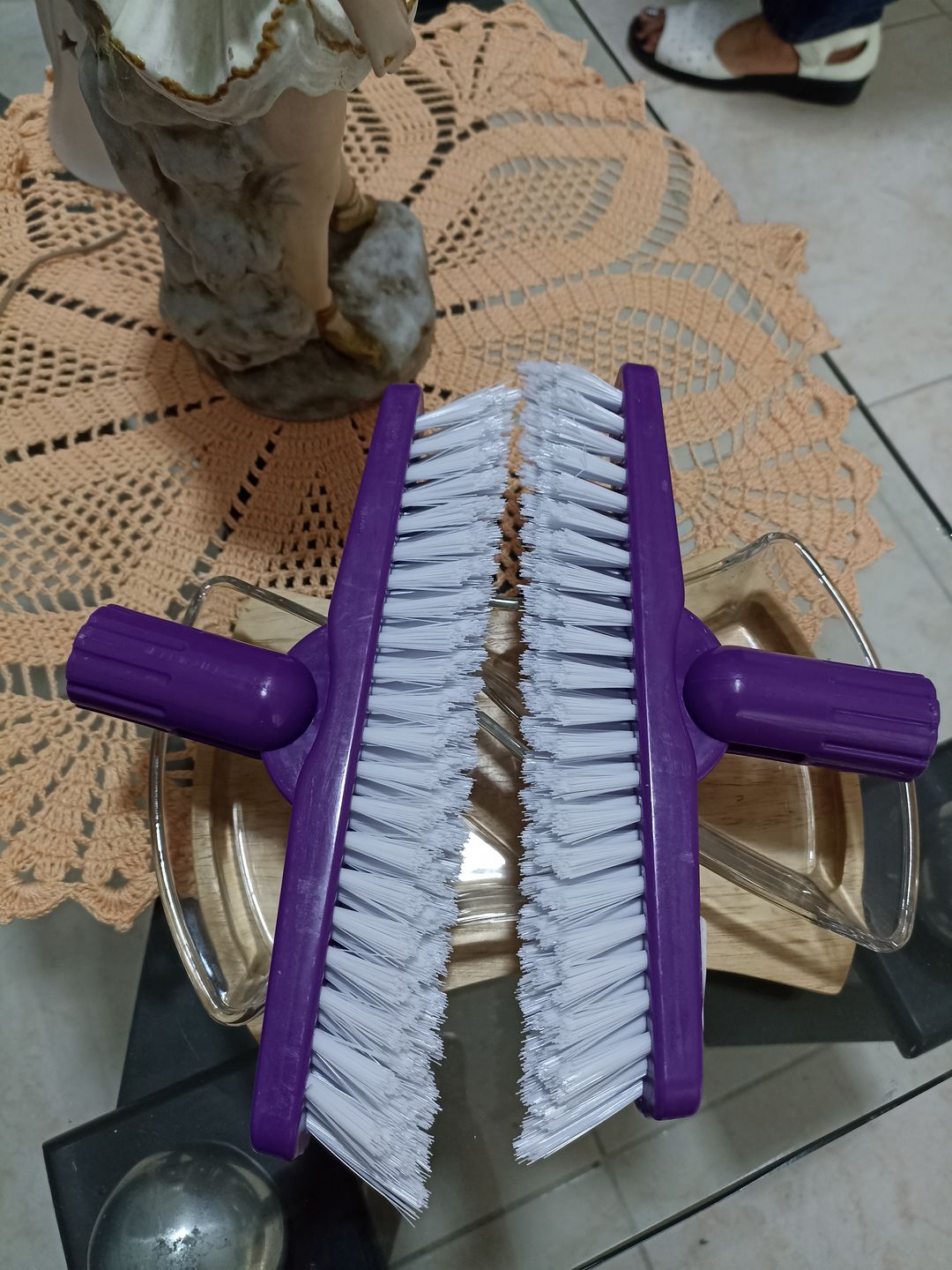 Customer photo review of Cepillo para fragua abatible