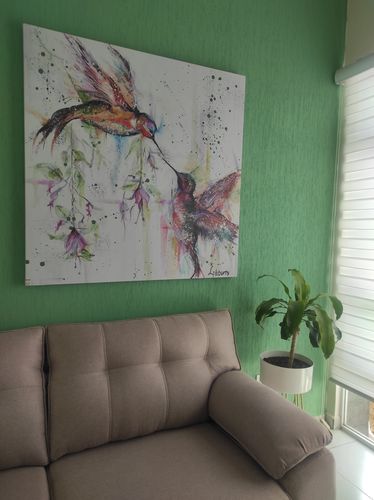 Customer photo review of Hummingbird Couple