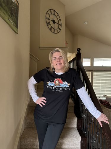 Customer photo review of Premium Disappointments All Of You Old School T-shirt