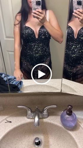 Customer video review of Sylvie Corset Dress (BLACK)