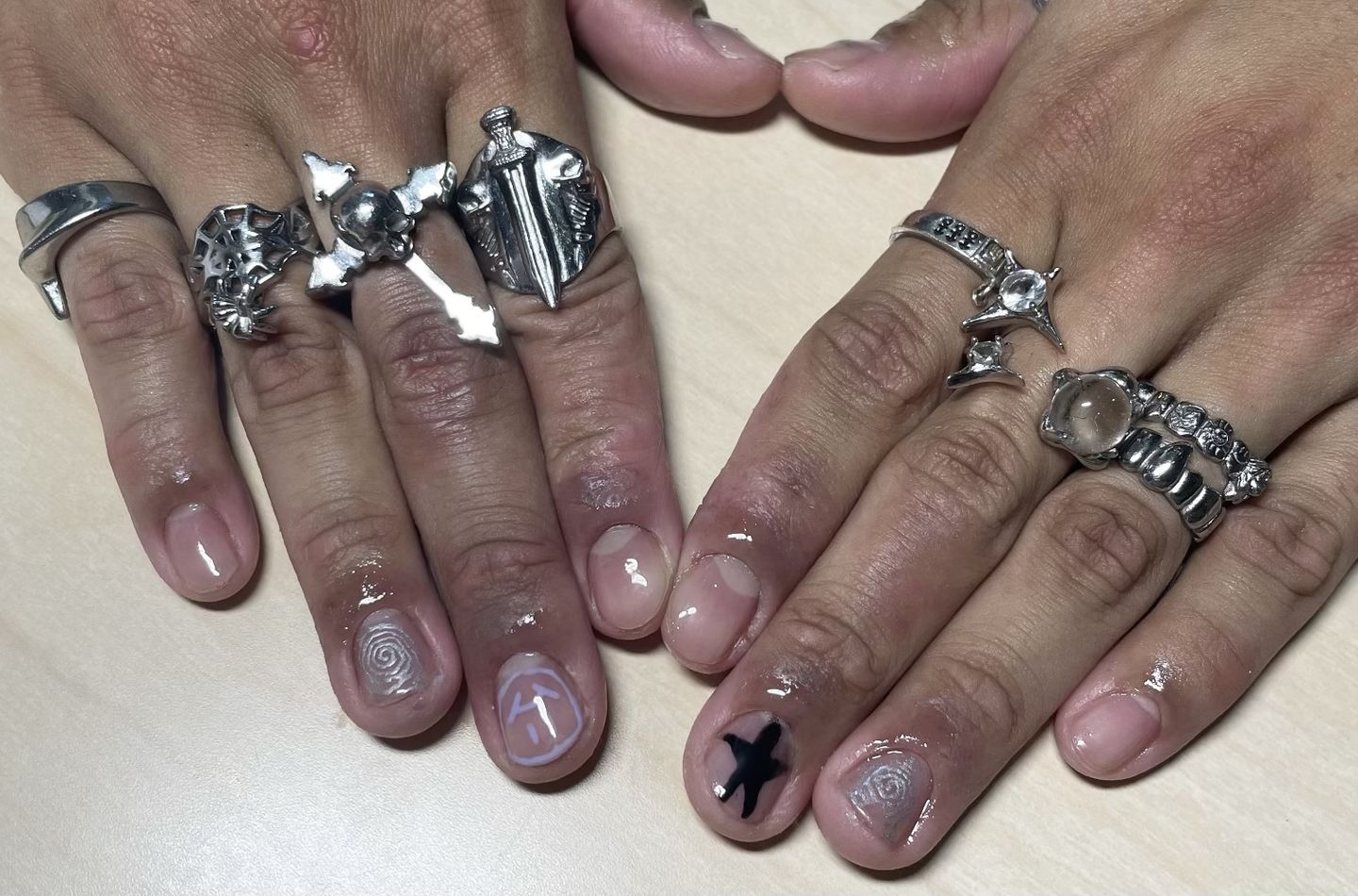Customer photo review of CATACOMB SWORD RING