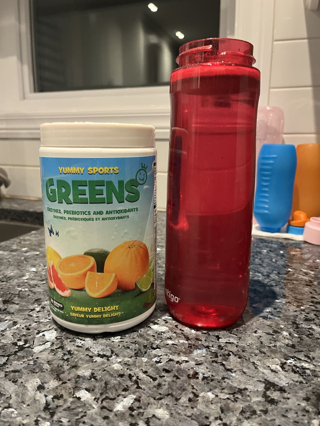 Customer photo review of Yummy Sports - Greens - 300g