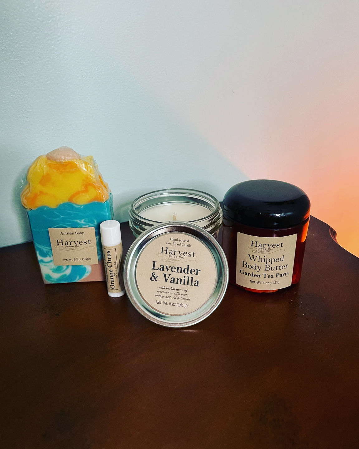 Customer photo review of Lavender & Vanilla Candle