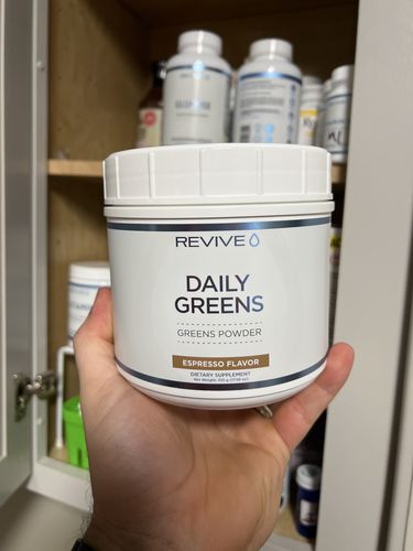 Customer photo review of Daily Greens Powder