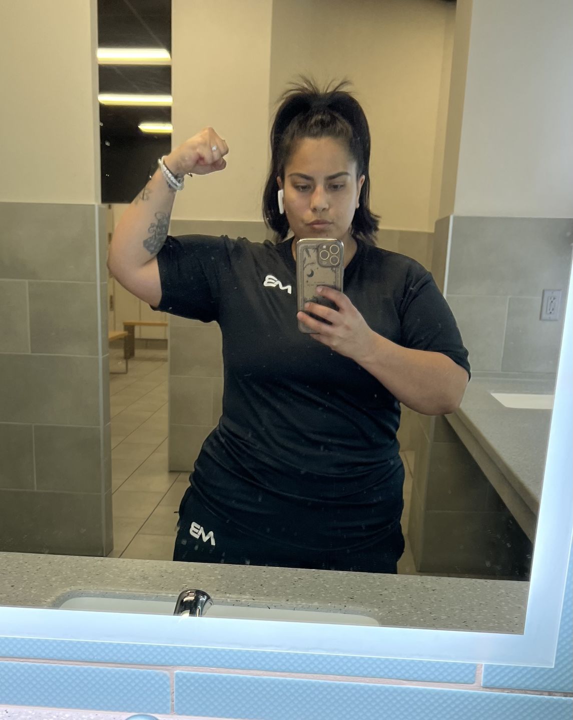 Customer photo review of Lounge Joggers - Black