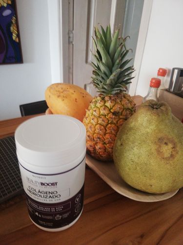 Customer photo review of COLÁGENO HIDROLIZADO CON VITAMINA C, D3, BIOTINA Y SEMILLAS DE UVA