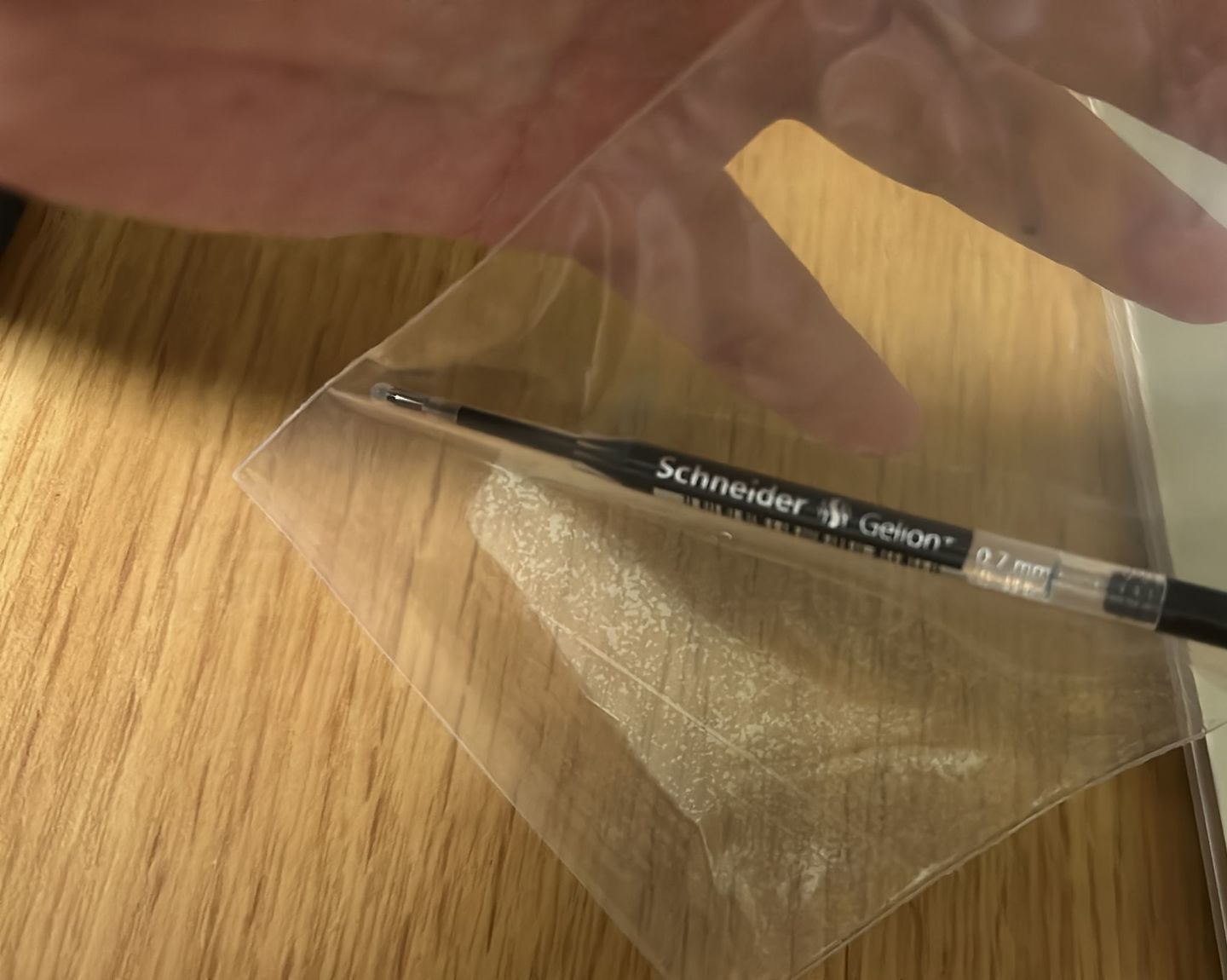 Customer photo review of Schneider Ink Refills (Black)