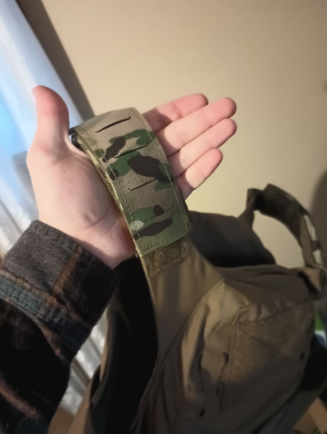 Customer photo review of APTUM™ SHOULDER PAD GRID