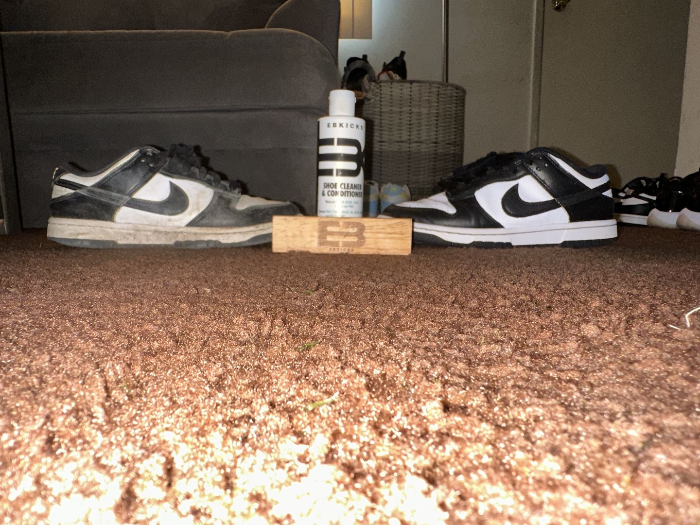 Customer photo review of 16 OZ CLEANING SOLUTION