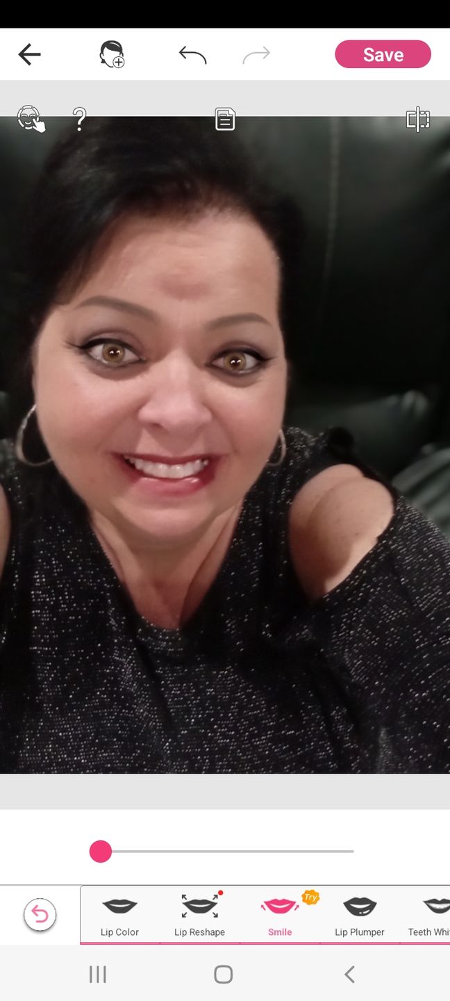 Customer photo review of Natural Avela Brown Colored Contact Lenses