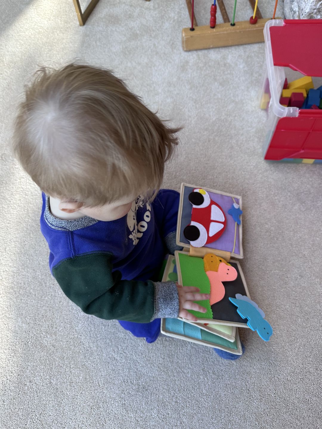 Customer photo review of Little Adventure Quiet Book
