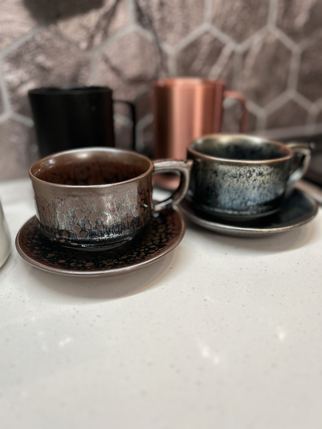 Customer photo review of Raindrops Coffee Cup