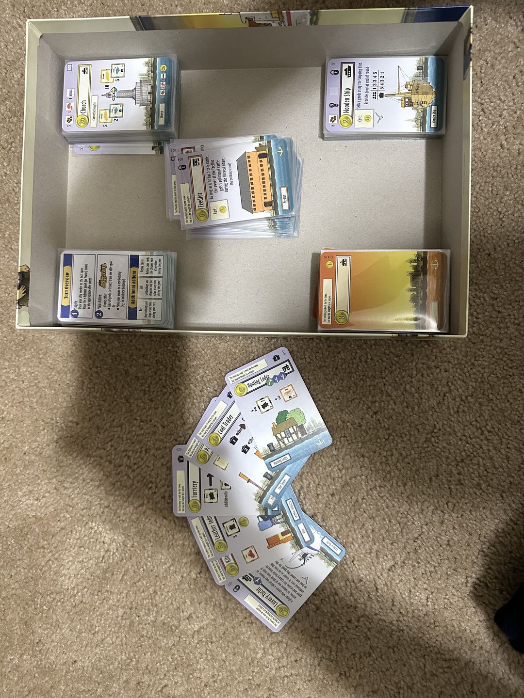 Customer photo review of Le Havre Card Sleeve Kit (2013)