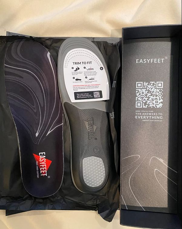 Customer photo review of Black Onyx Premium Orthotic