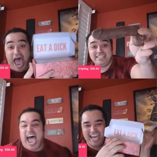 Customer photo review of 2023 Limited Edition Valentine's Dick - Eat a Dick
