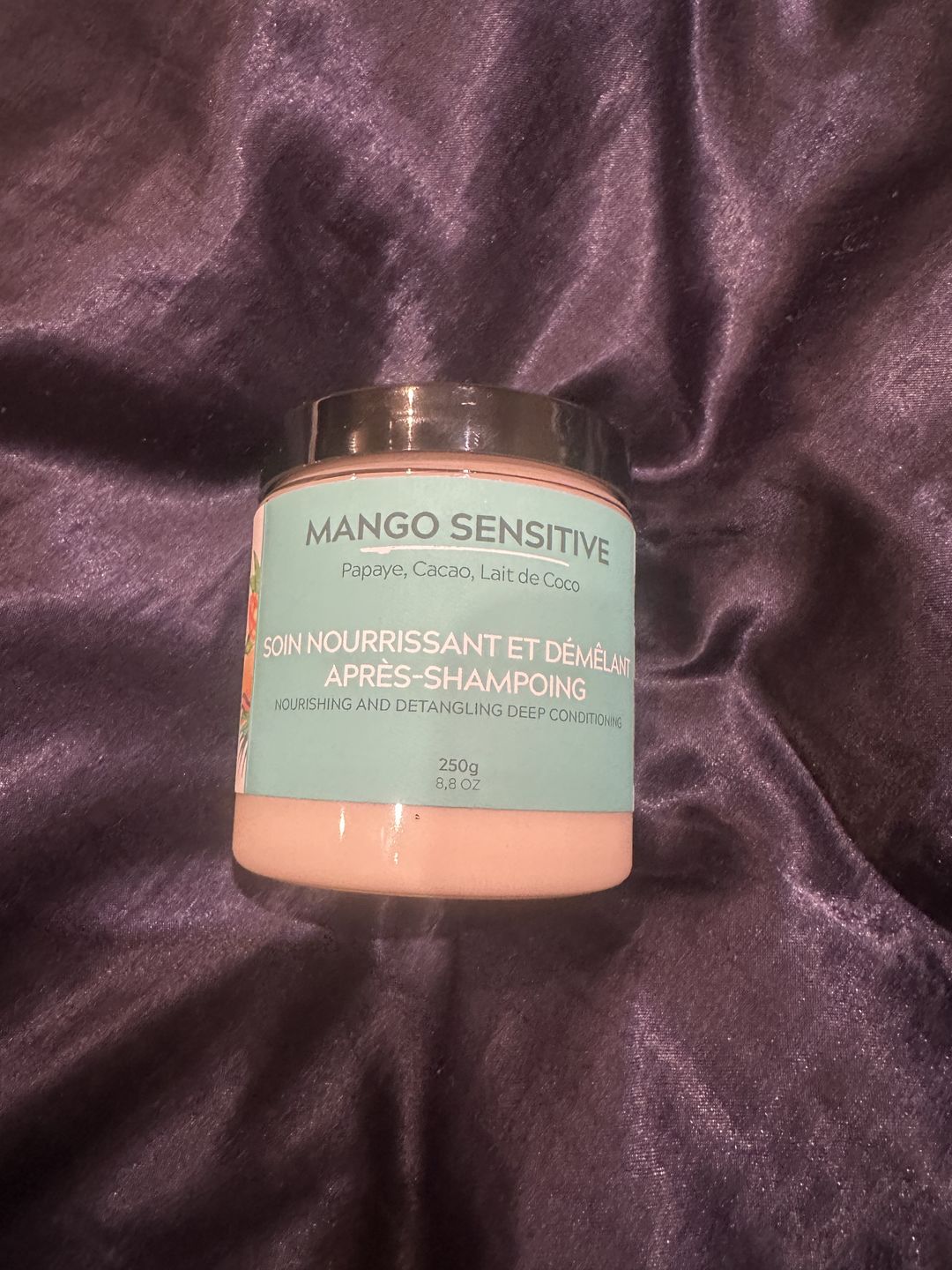 Customer photo review of Soin nourrissant et démêlant après-shampoing