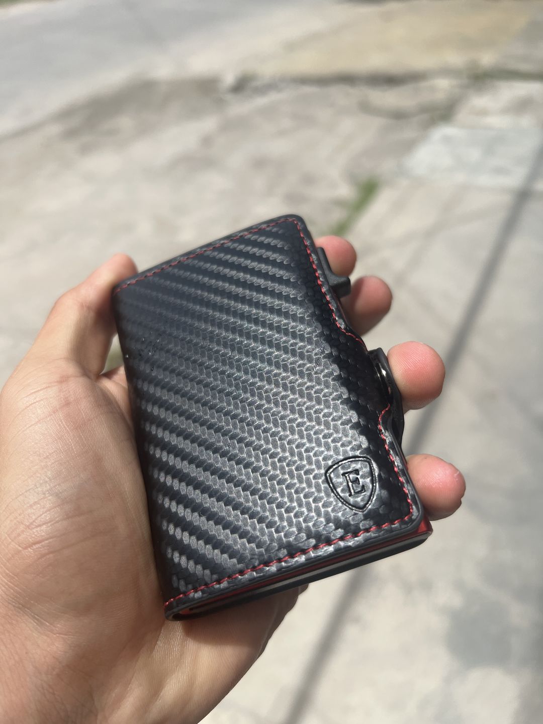 Customer photo review of E - CARBON FIBER RED