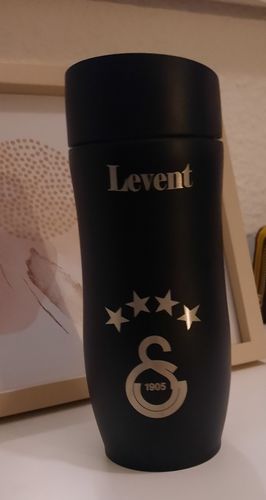 Customer photo review of Personalisierte Thermobecher mit Namen Gravur