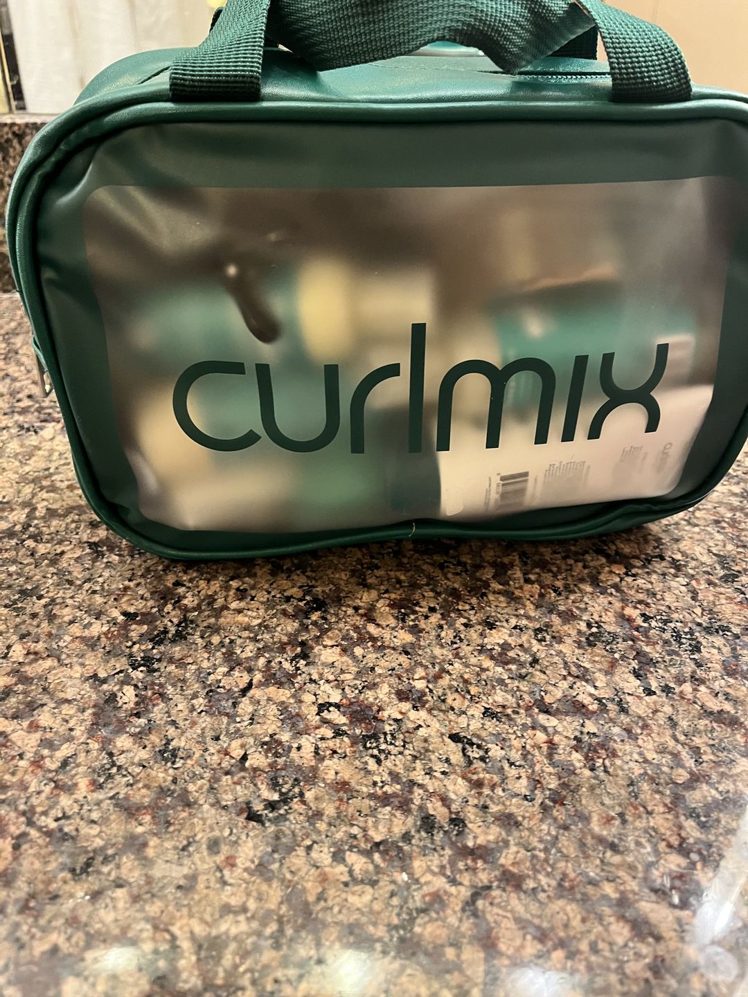 Customer photo review of CurlMix Heavy Duty Travel Bag for Curly Hair
