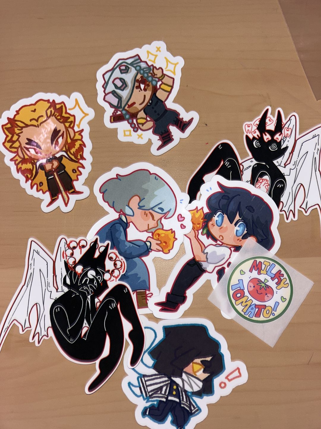 Customer photo review of Gore Angel Stickers