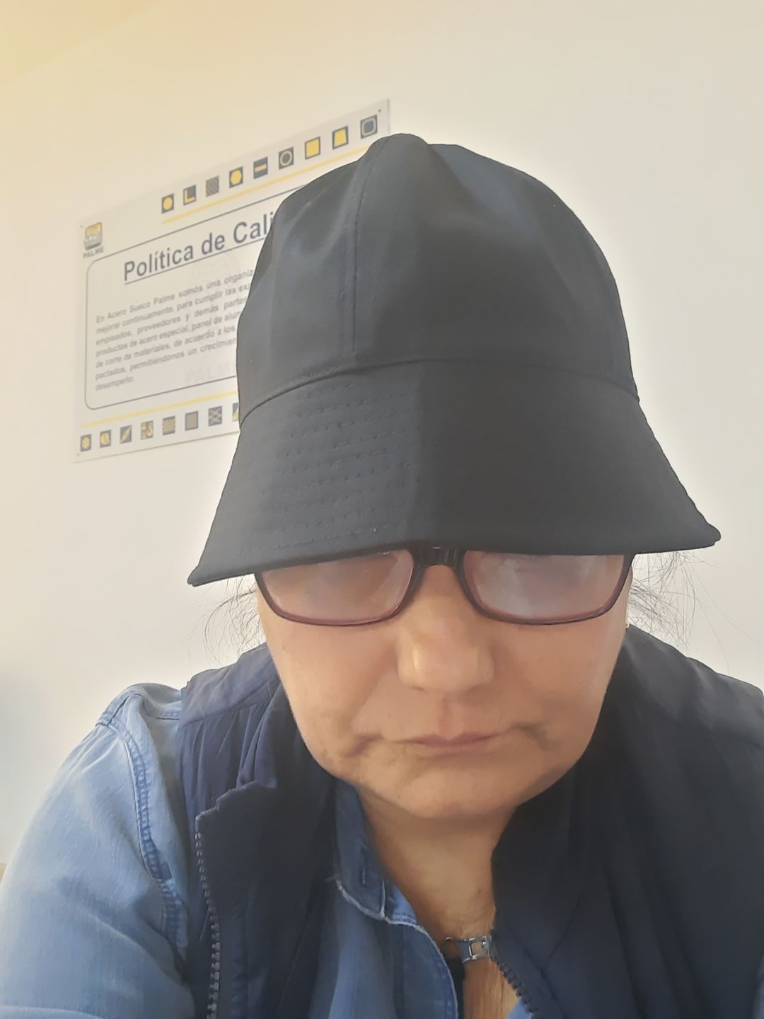 Customer photo review of BTS JUNGKOOK PICK - LUOESPAC OVERFIT ROUND BUCKET HAT BLACK