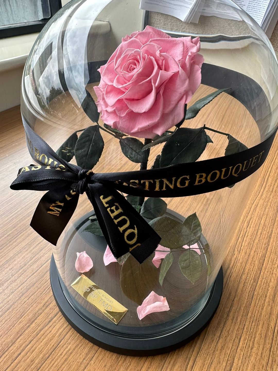 Customer photo review of Pink Lasting Belle
