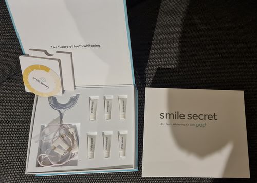 Customer photo review of PAP+ LED Teeth Whitening Kit (Reward)