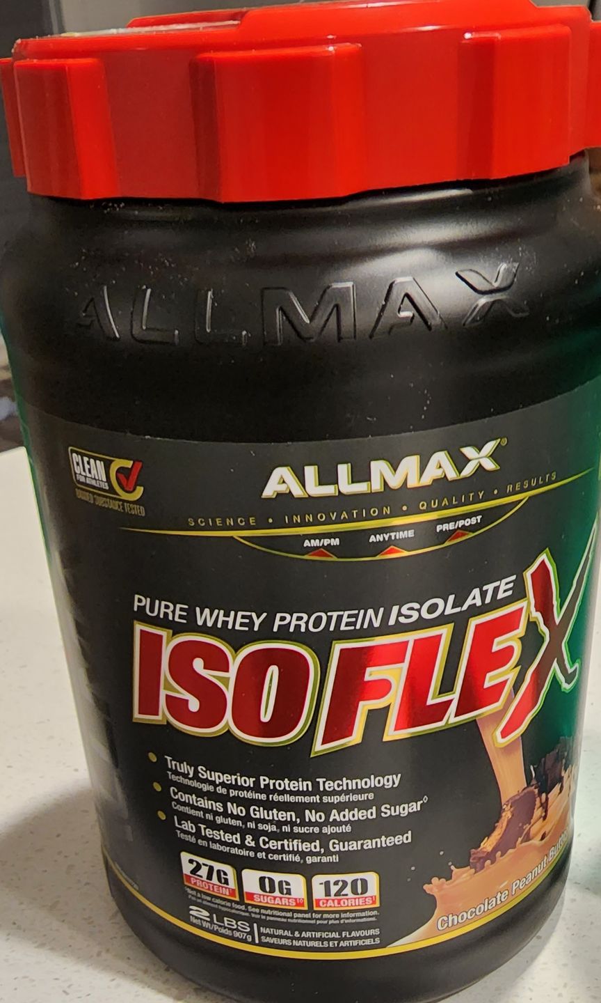 Customer photo review of Allmax Nutrition - Isoflex 2lb