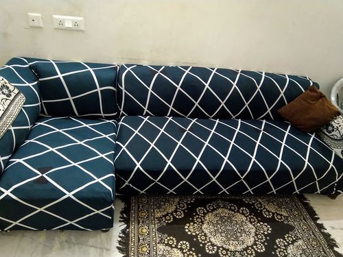 Customer photo review of L Shape Sofa Cover