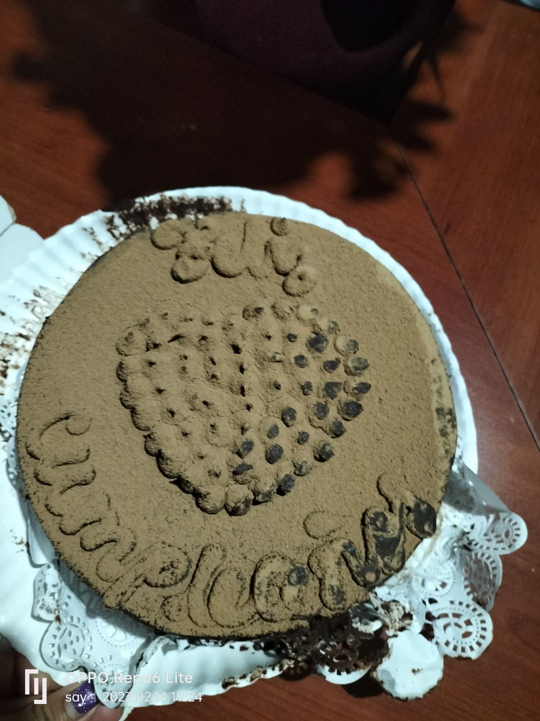 Customer photo review of Cacao Orgánico en Polvo