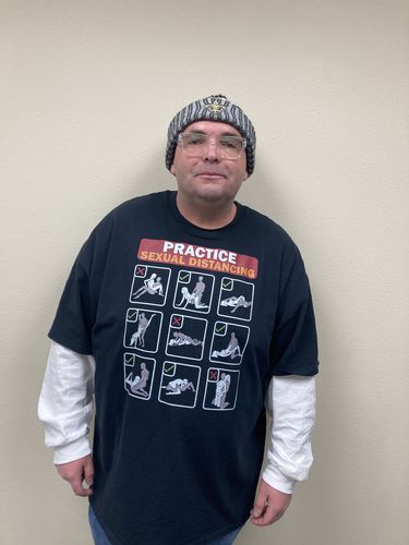 Customer photo review of Sexual Distancing Cotton Tee