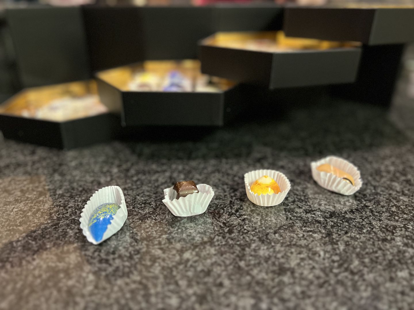 Customer photo review of Signature Chocolate Tasting Gift Set, 36 pieces