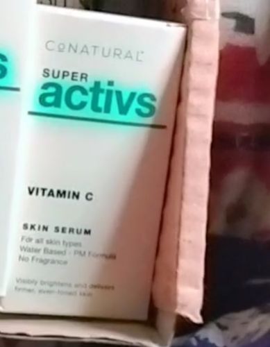 Customer photo review of Vitamin C - Super Activs Skin Serum