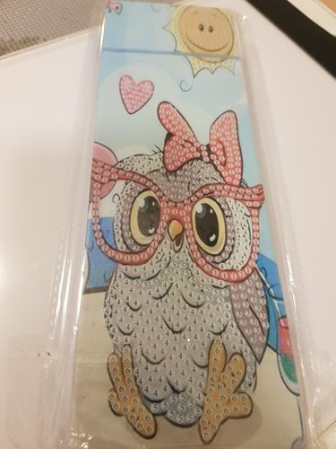 Customer photo review of DIY Diamond Painting Werkzeug und Zubehör Strass-Box Eule
