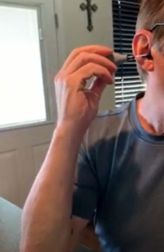 Customer photo review of Zōk- Naturally Reduce Pressure and Tension Inside the Head