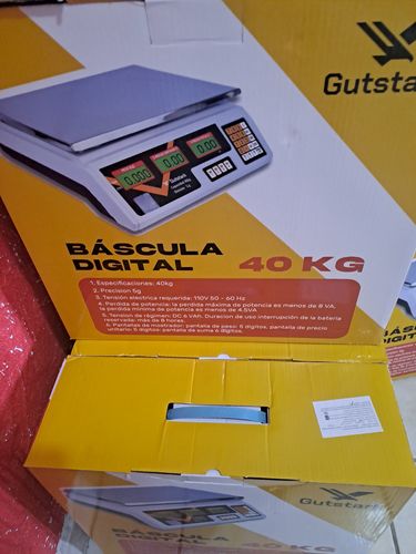 Customer photo review of Báscula Comercial Digital 40kg 110v/220v