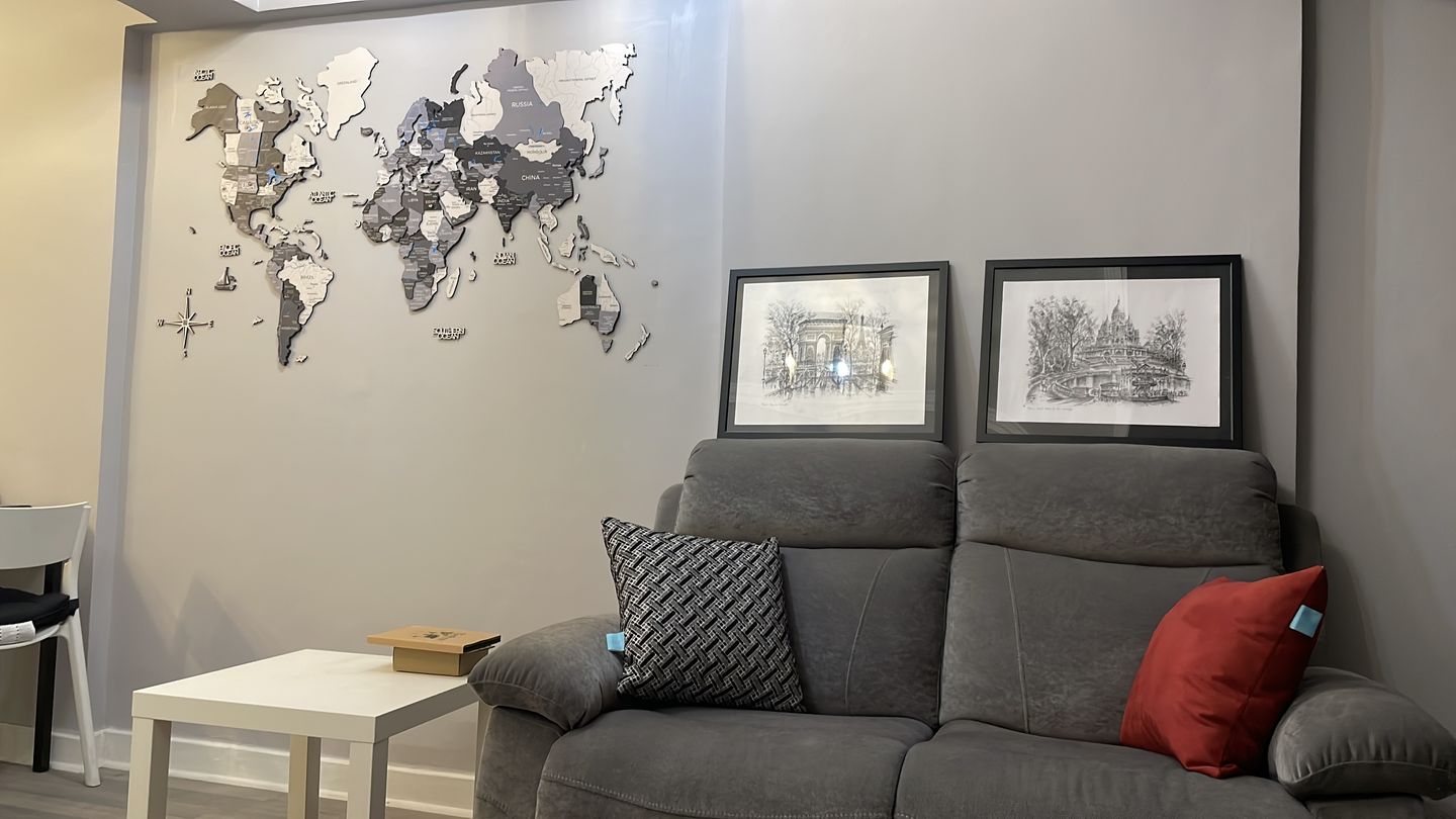 Customer photo review of Mappa del Mondo 3D in Legno Nordik