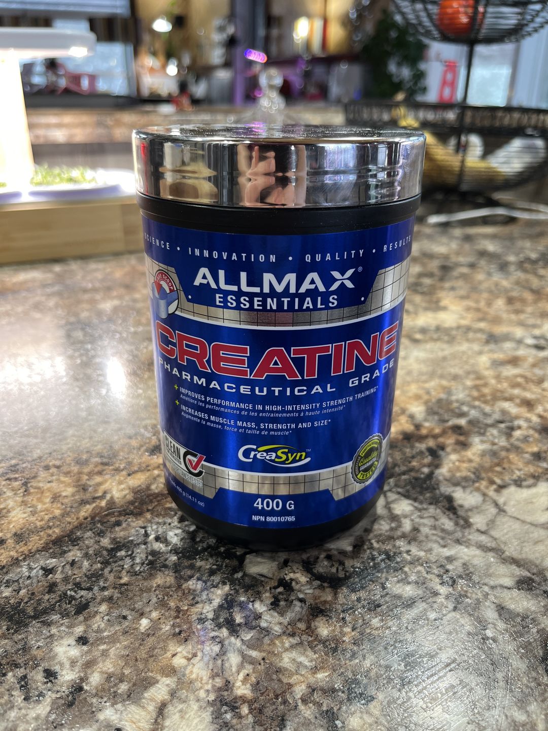 Customer photo review of Allmax - Creatine Monohydrate 400g