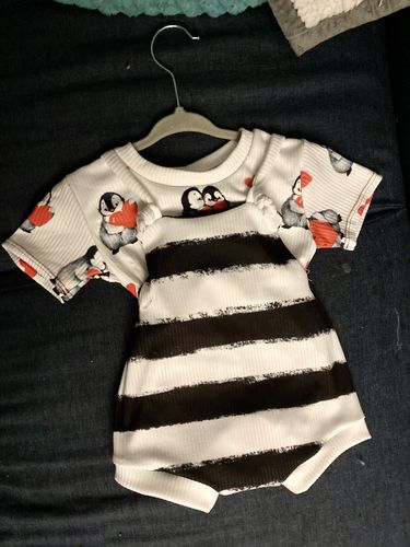 Customer photo review of THIN RIB BRUSHED 200 GSM