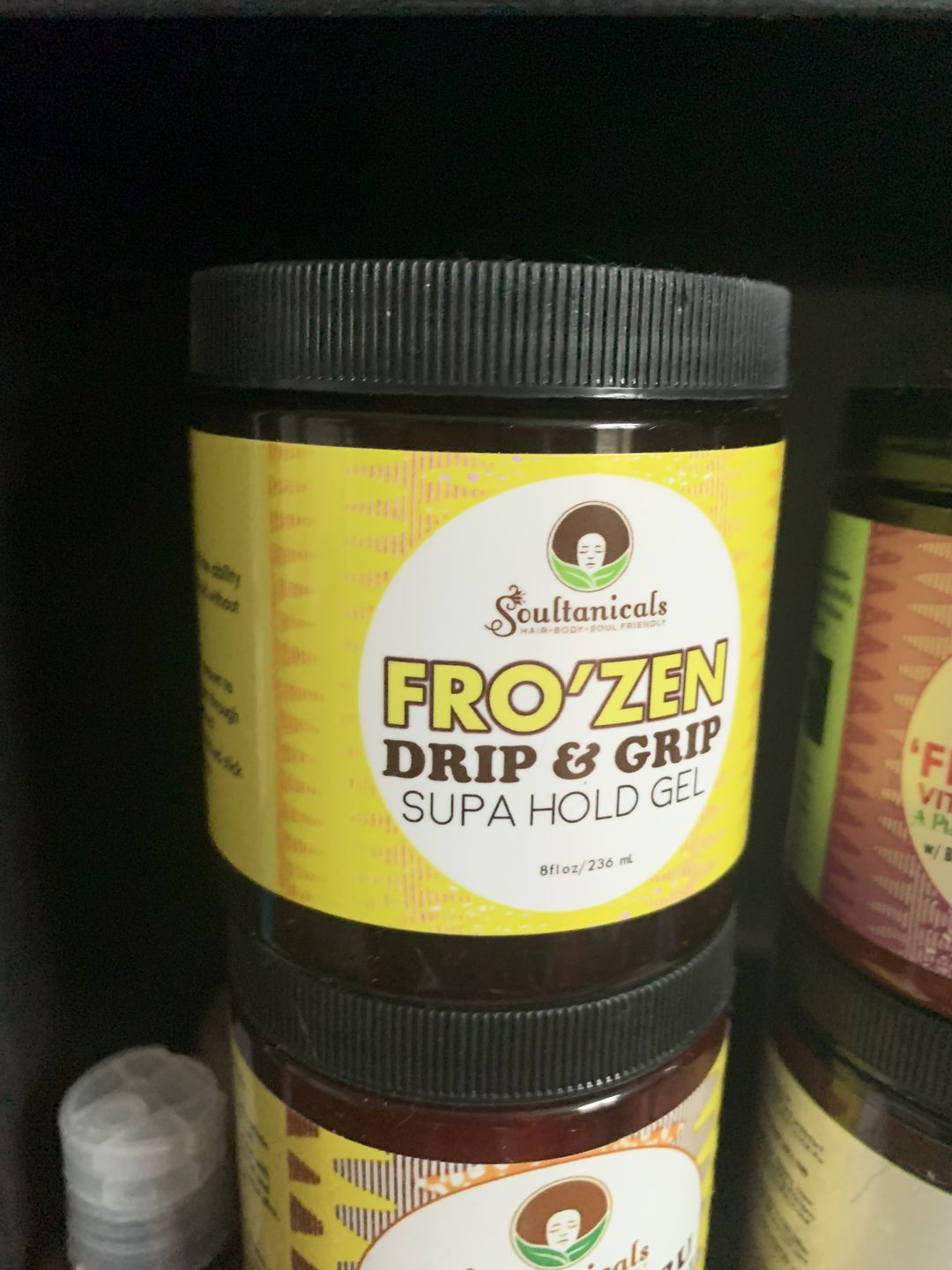 Customer photo review of FRO'ZEN- Drip & Grip, Supa Hold Gel
