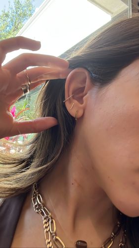 Customer photo review of Arracada Cz Negra